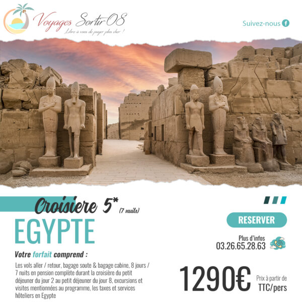 voyage egypte depart toulouse